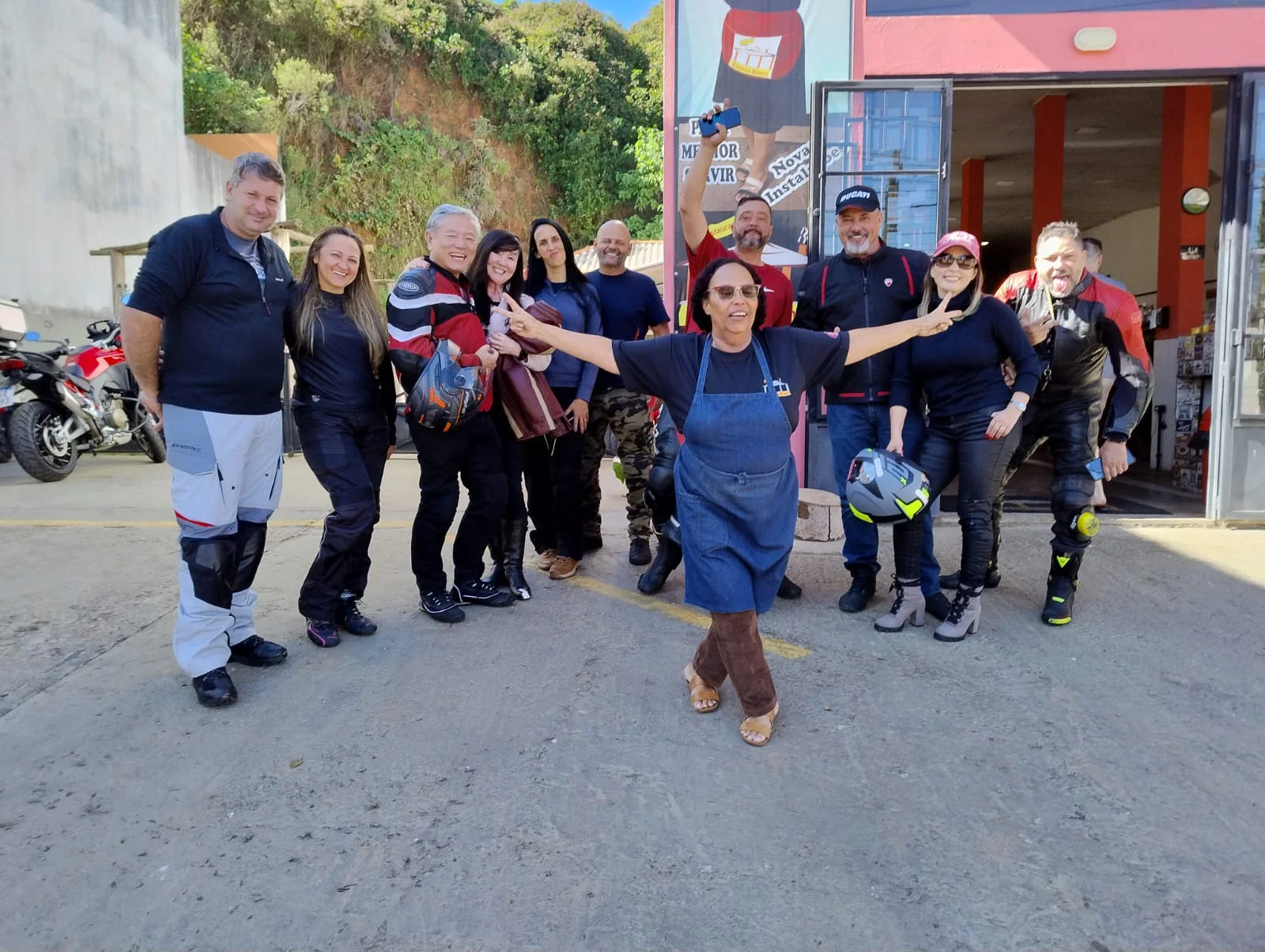 Momentos especiais com nossos visitantes